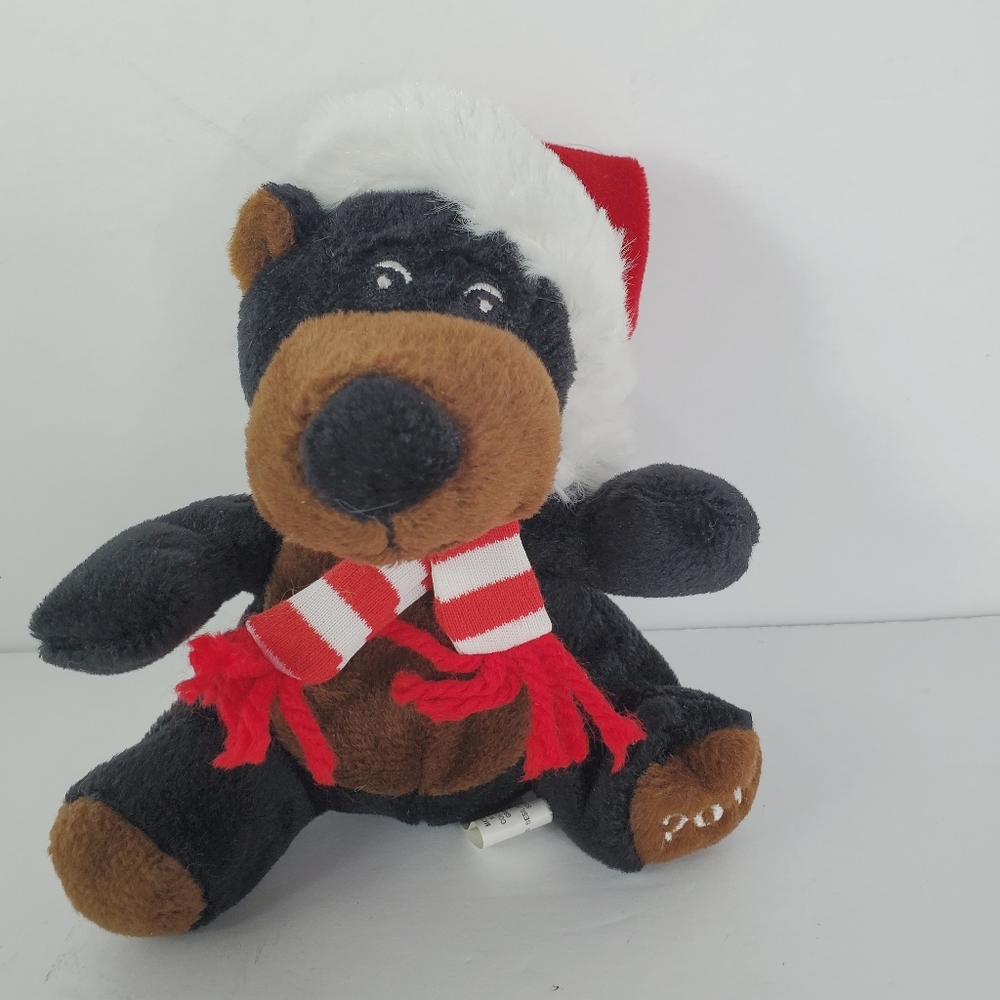 Vintage Sears Christmas Holiday Plush Bear 2010